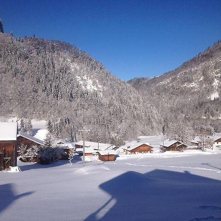 Chalet Narcisse Sixt-Fer-a-Cheval Bagian luar foto