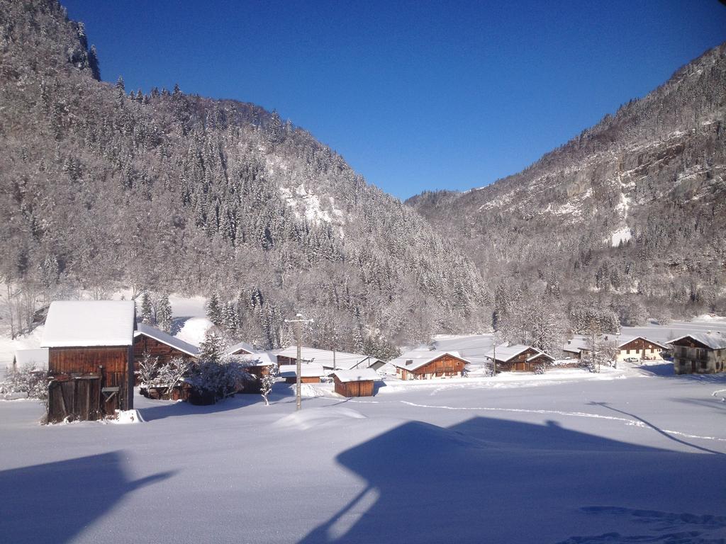 Chalet Narcisse Sixt-Fer-a-Cheval Bagian luar foto